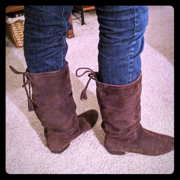 Leather Boots Sz.10 - Picture 1 of 6